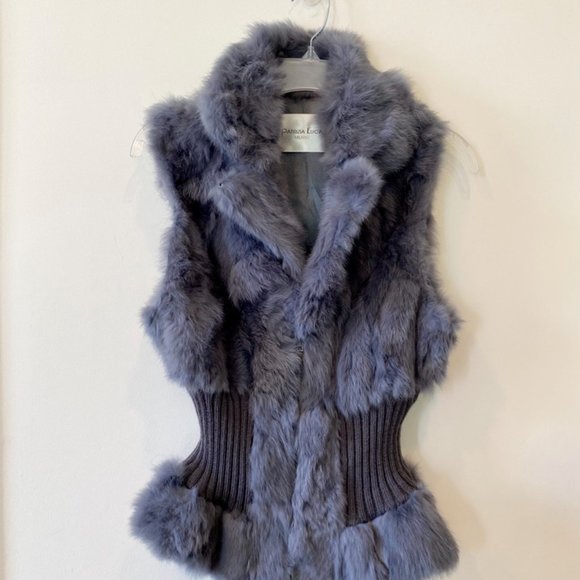 Patrizia Luca Rabbit Fur Vest 